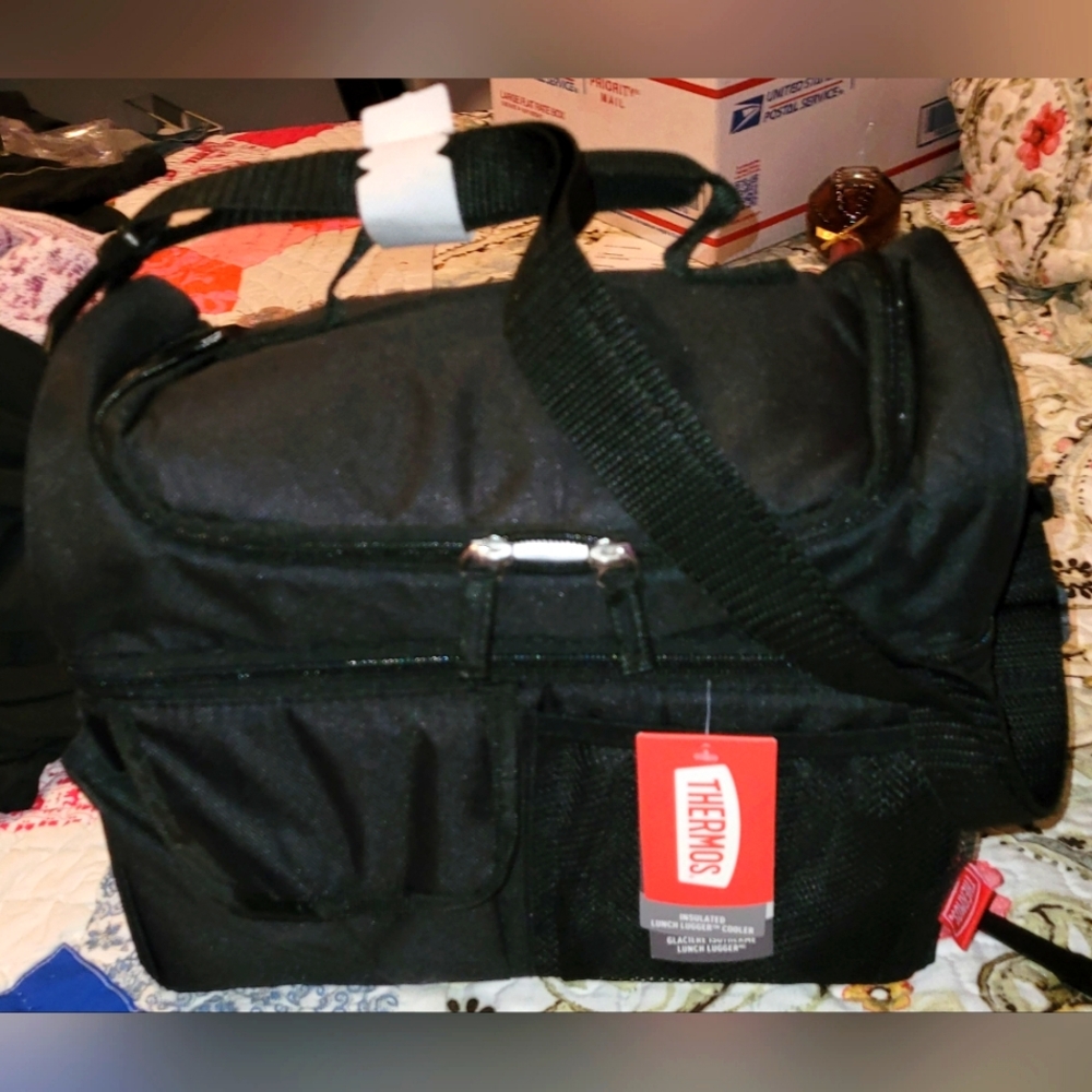 Thermos Black Lunch Box